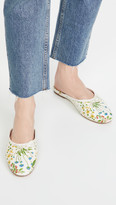 Thumbnail for your product : Villa Rouge Floral Ballerina Mules