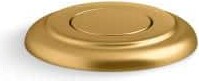Kohler Garbage Disposal Air Switch Kit in Vibrant Brushed Moderne Brass