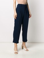 Thumbnail for your product : P.A.R.O.S.H. Cropped Tailored Trousers