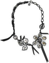 Thumbnail for your product : Lanvin Floral crystal necklace
