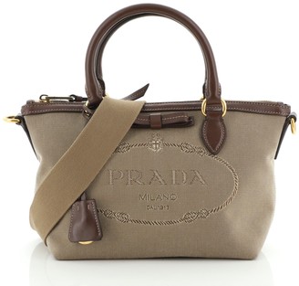 prada canvas handbags
