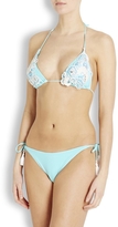 Thumbnail for your product : Emamo St Tropez turquoise bikini briefs