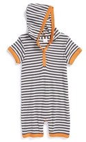 Thumbnail for your product : Nordstrom Hooded Romper (Baby)