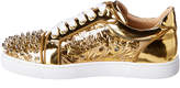 Thumbnail for your product : Christian Louboutin Vieira Spikes Patent Sneaker