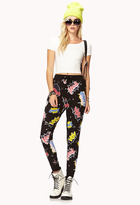 Thumbnail for your product : Forever 21 Pow! Comic Sweatpants