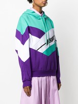 Thumbnail for your product : MSGM Colour-Block Hooded Sweatshirt