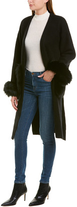 Annabelle New York Shay Wool, Angora & Cashmere-Blend Coat