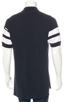 Thumbnail for your product : Givenchy Striped Piqué Polo Shirt