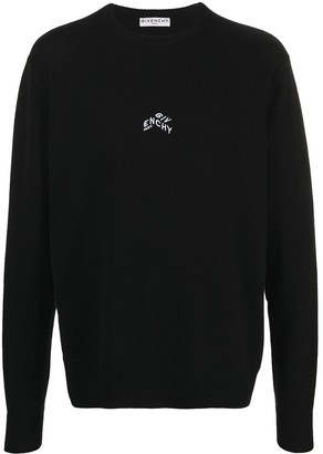 Givenchy Logo-Print Cashmere Jumper