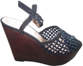 Thumbnail for your product : Marc by Marc Jacobs Blue Leather Heels
