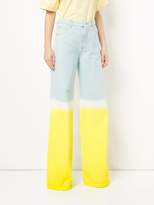 Thumbnail for your product : MSGM bi-colour jeans