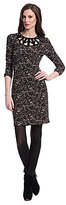 Thumbnail for your product : Badgley Mischka Belle Lace-Print Sheath Dress