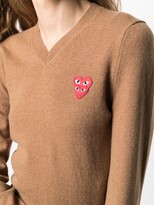 Thumbnail for your product : Comme des Garçons PLAY Embroidered Logo Jumper