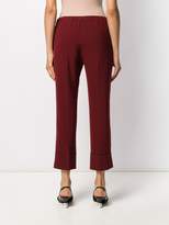 Thumbnail for your product : Blanca Vita Cropped Straight-Leg Trousers