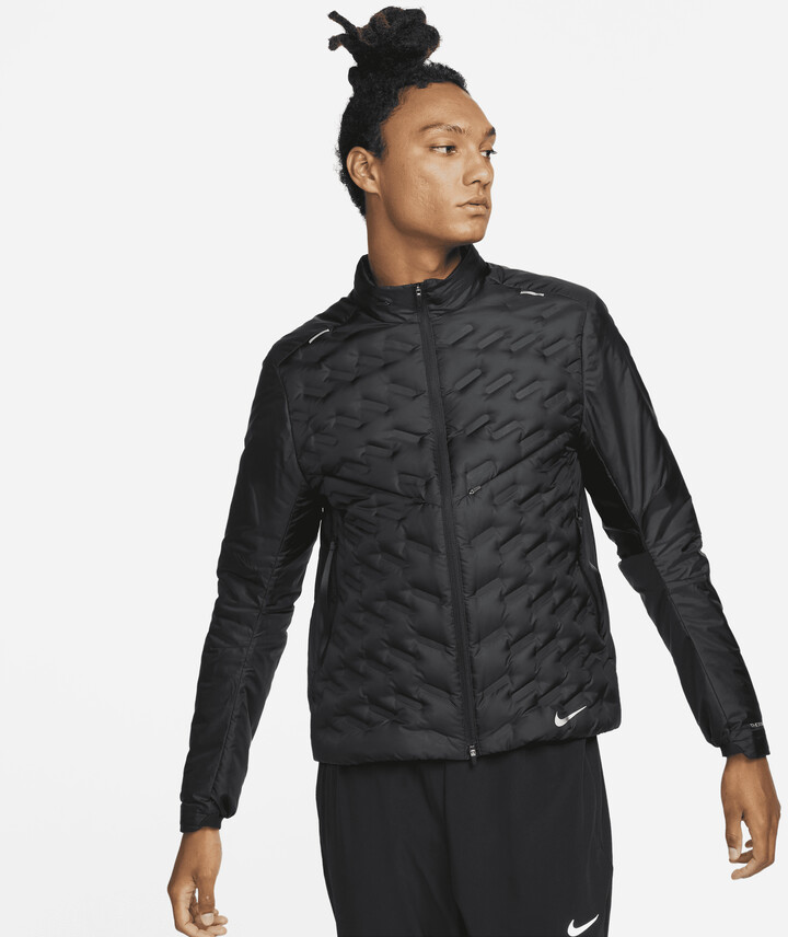 Nike Men's Therma-FIT ADV Repel Down-Fill Running Jacket in Black -  ShopStyle