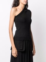 Thumbnail for your product : Juun.J Asymmetric One-Shoulder Tank Top