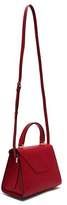 Thumbnail for your product : Valextra Iside Mini Grained-leather Bag - Womens - Red