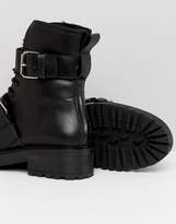 Thumbnail for your product : Depp Leather Faux Fur Lined Hiker Boot
