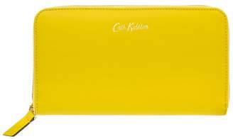 Cath Kidston Leather Logo Zipped Purse