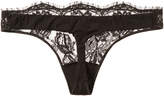 Thumbnail for your product : La Perla Lace Story Thong