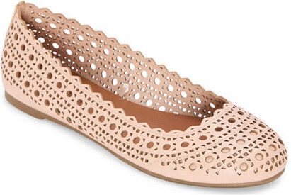 Arizona Jean Co Laurie Womens Closed Toe Ballet Flats