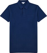 Thumbnail for your product : Sunspel Riviera Cotton-mesh Polo Shirt