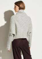 Thumbnail for your product : Vince Textured Alpaca Shawl Cardigan