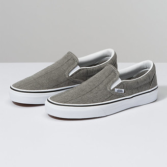 gray slip on