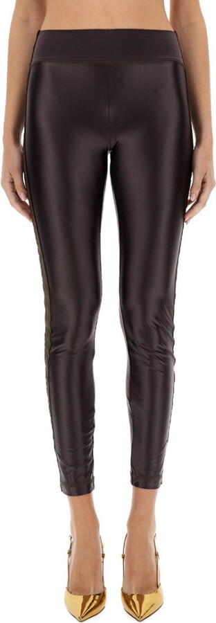 Leggings With Logoed Band