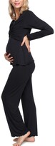 Thumbnail for your product : Savi Mom Women's Demi Nursing Pajama Set, 2 Piece