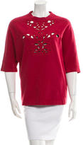 Thumbnail for your product : Carven Cutout Short Sleeve Sweatshirt