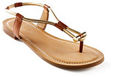 Thumbnail for your product : Nine West Fabiola" Flat Slingback Sandals