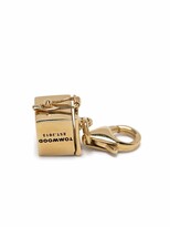 Thumbnail for your product : Tom Wood Box Charm 9kt yellow gold pendant
