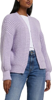 Light Purple Cardigan | Shop the world's largest collection of fashion 