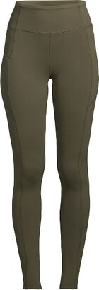 Lands' End Women's Tall Starfish Mid Rise Knit Leggings - Large Tall - Rich  Coffee : Target