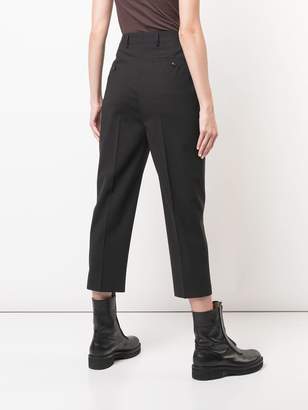 Rick Owens cropped tailored trousers