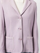 Thumbnail for your product : Colombo Single-Breasted Cashmere-Blend Blazer