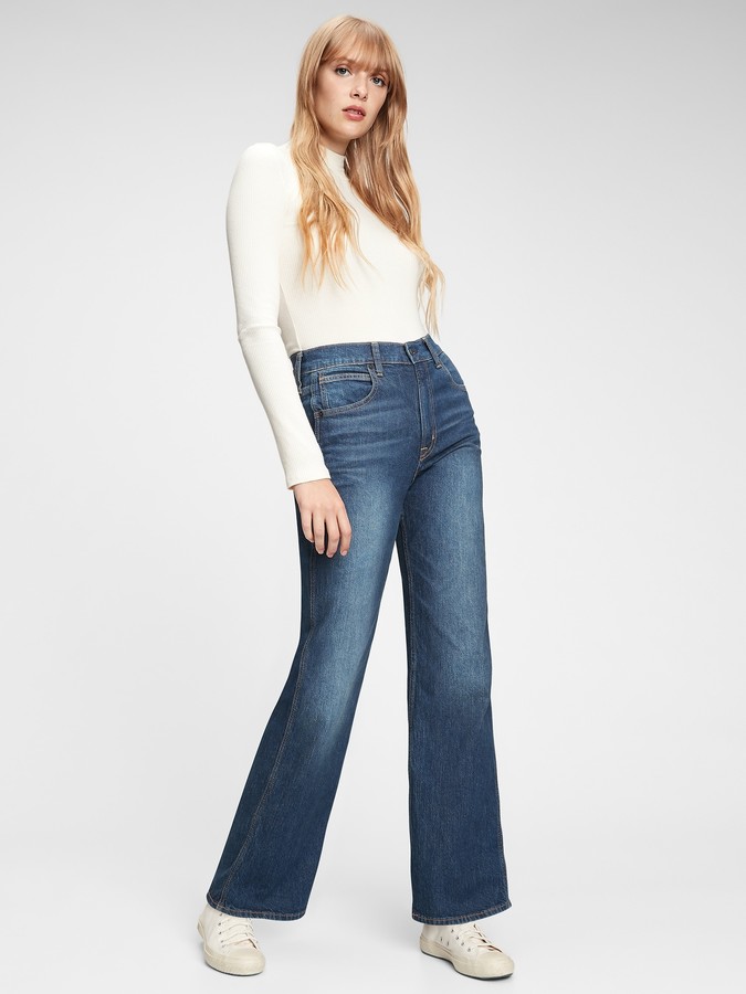 Gap High Rise Vintage Flare Jeans - ShopStyle