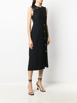 Thumbnail for your product : Versace Sleeveless Button-Detail Dress