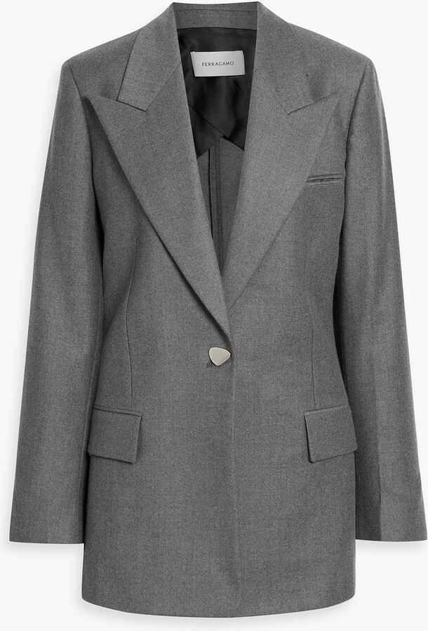 Ferragamo Wool-flannel blazer