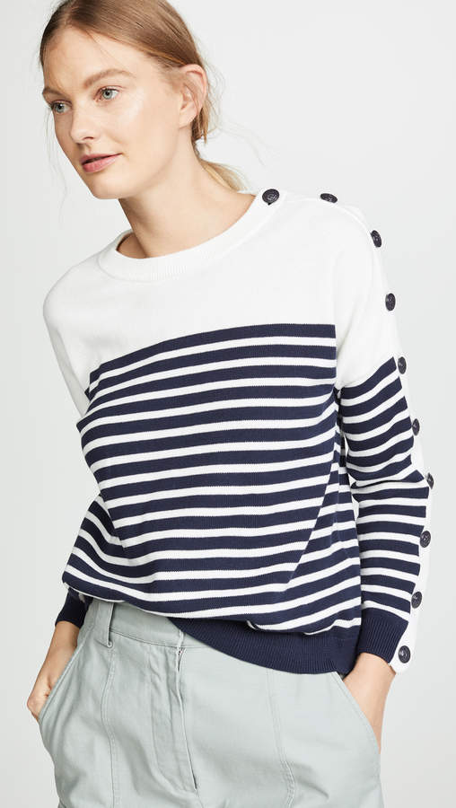Petit Bateau Striped Blasto Sweater - ShopStyle Clothes and Shoes