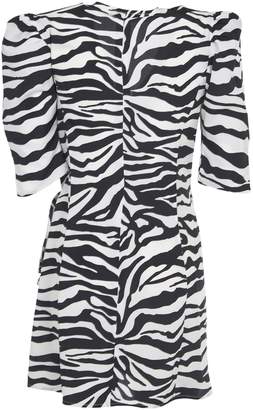 ATTICO Zebra Print Mini Dress