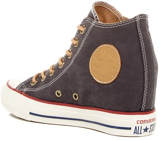 Converse Chuck Taylor(R) All Star(R) Lux Mid Wedge Sneaker (Women)