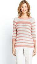 Thumbnail for your product : Savoir Striped Jumper