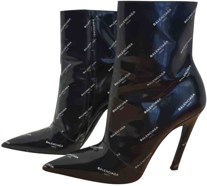 balenciaga slash boots