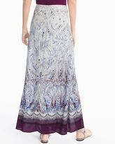 Thumbnail for your product : White House Black Market FINAL SALE Paisley Maxi Skirt