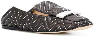 Sergio Rossi Studded Loafers