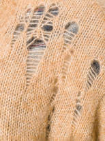Thumbnail for your product : R 13 distressed cardigan