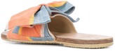 Thumbnail for your product : Brother Vellies Bow Open-Toe Slides