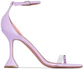 Thumbnail for your product : Amina Muaddi Oya 95mm crystal-embellished sandals